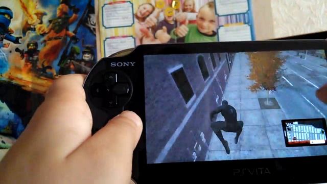Обзор игры на PSVITA The Amazing Spider Man смотреть онлайн