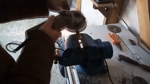 Японский нож из советского напильника/Нож киридаши своими руками. смотреть онлайн