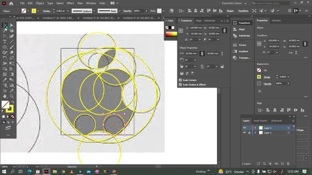 Adobe illustrator draw tutorial| Realistic vector art of apple#illustration_art #easylearning . смотреть онлайн