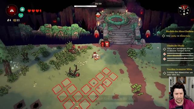 Endlich mein eigener Kult! Cult of the Lamb mit Mon - Part 1 - GAME MON смотреть онлайн