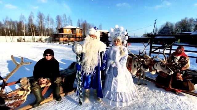 Обращение Деда Мороза и Снегурочки к водителям и пешеходам, Орехово-Зуево, ГИБДД смотреть онлайн