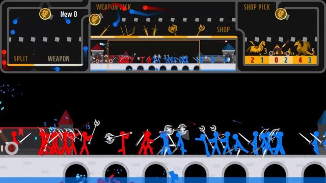Stickman Fight at Castle : Dragon Devotee - Marble & Ragdoll battle смотреть онлайн
