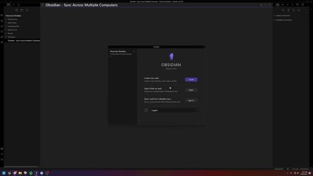 Obsidian - Sync Vault Across Multiple Computers Using Dropbox смотреть онлайн