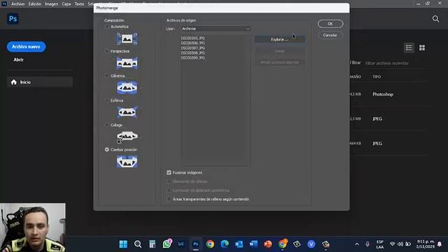 Explicación proceso Foto Panorámica Photoshop Tarea 3 Postproducción Digital смотреть онлайн