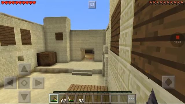 Cs go в майнкрафт PE смотреть онлайн