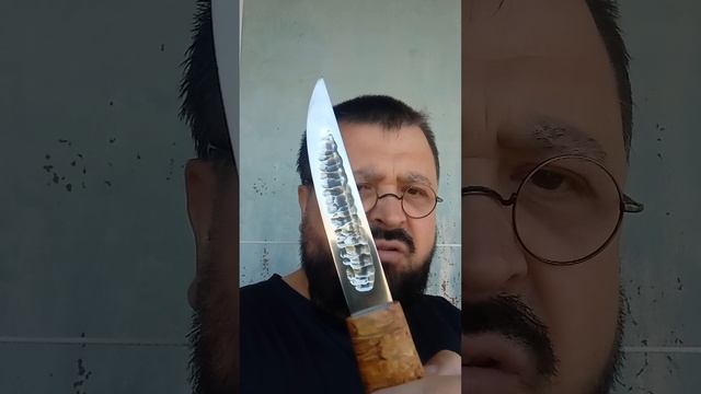 ЯКУТСКИЙ НОЖ, кованая сталь Х12МФ, пр-во "АТАКА" г.Павлово, Нижегор.обл. смотреть онлайн