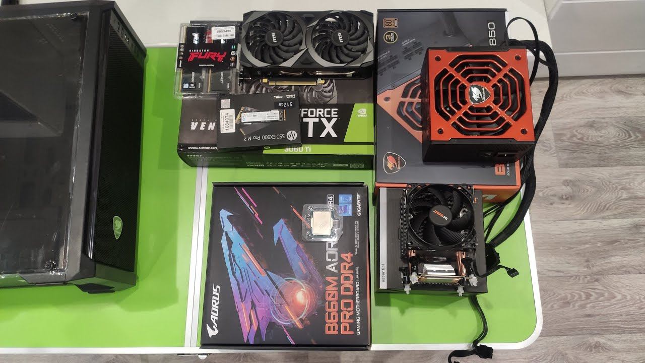 ЛУЧШИЙ ИГРОВОЙ ПК за 90000 рублей.  I5 12400 F и RTX 3060 Ti.