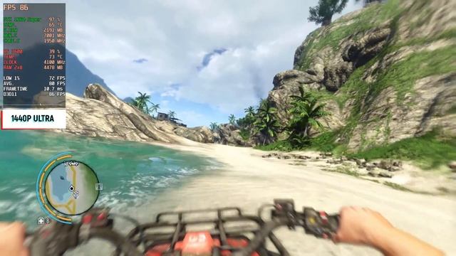 Far Cry 3 GTX 1660 SUPER & R5 3600 Ultra settings ( 1080p/1440p ) смотреть онлайн
