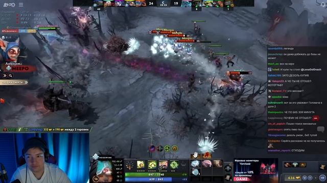 Головач установил свой личный рекорд по сбору БФ | Lena Golovach Dota 2 смотреть онлайн