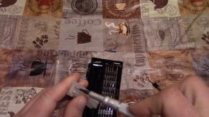 Качественный набор отвертки с битами для точных работ .Jakemy JM-8166 .