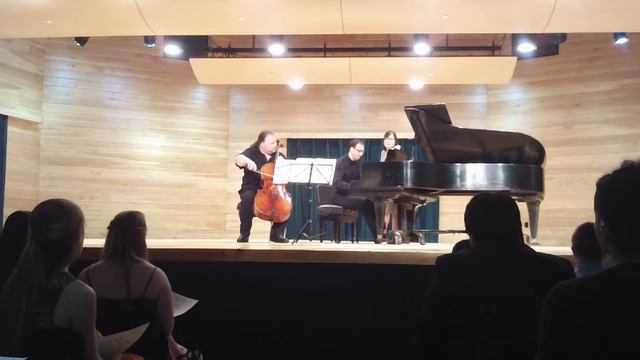 Prokofiev Cello Sonata, Mvt. 3, Jameson Platte and Dino Mulic смотреть онлайн