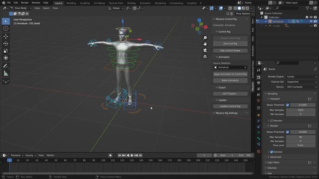 Create Rigged And Animated 3D Character With Mixamo | Blender Addon смотреть онлайн