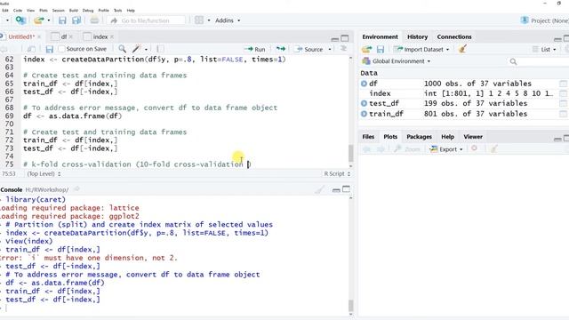 LASSO Regression in R (Part One) смотреть онлайн