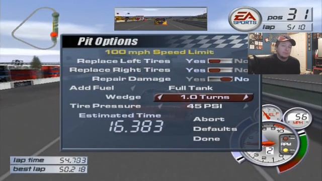 (Getting Worse!) NASCAR Thunder 2002 Career Mode At Pocono S2 Race 6/12 смотреть онлайн