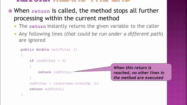 7 Method Returns смотреть онлайн