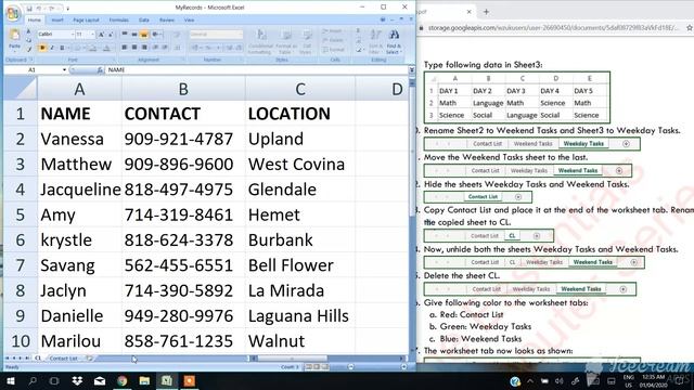 Microsoft Excel Chapter 6 Revision Part 2 B 1 смотреть онлайн