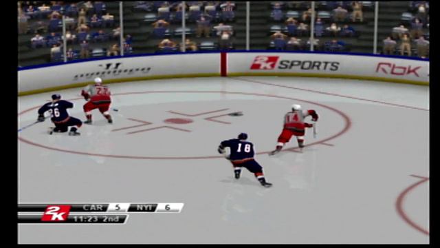 NHL 2K8 Islanders vs Hurricanes смотреть онлайн