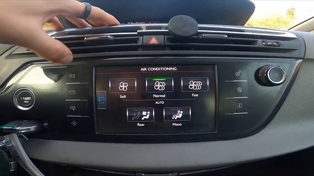 How to Change Climate Control Mode in Citroen C4 Picasso II ( 2013 – 2018 ) смотреть онлайн