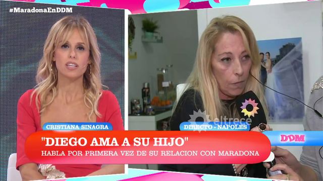 Cristiana Sinagra defendió a Diego Maradona: "Yo a Diego siempre lo voy a querer y a defender" смотреть онлайн