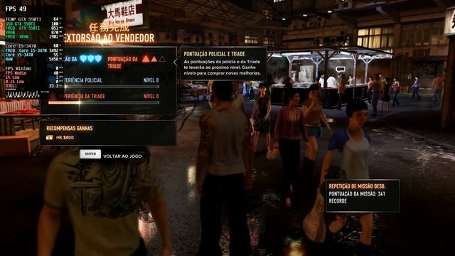 Sleeping Dogs - GTX 550Ti 1GB / Intel Core i5-3470 / 8GB Ram смотреть онлайн