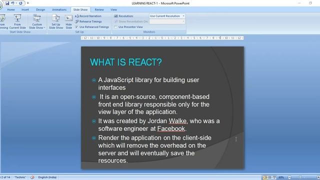 LEARNING REACT смотреть онлайн