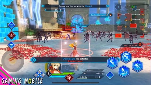 Fate/EXTELLA LINK Mobile (ENG) Gameplay Walkthrough Part 1 (Android/IOS) смотреть онлайн