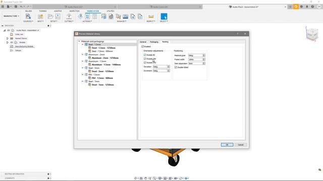 Tutorial: Nesting and Fabrication Extension: Part 2 of 8: Materials and Packagings смотреть онлайн