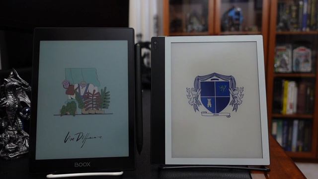 Battle For The Best Color EReader: Nova Air C Vs Bigme Galy