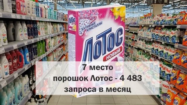 Какой стиральный порошок чаще всего выбирают в интернете. Вы удивитесь, но это не Тайд. смотреть онлайн