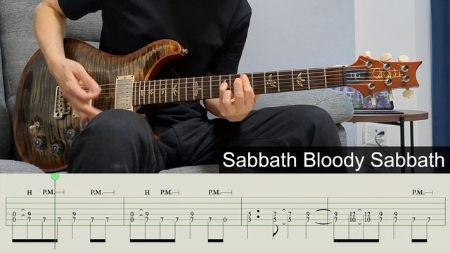 My Top 10 Black Sabbath Guitar Riffs | Guitar Tab Tutorial