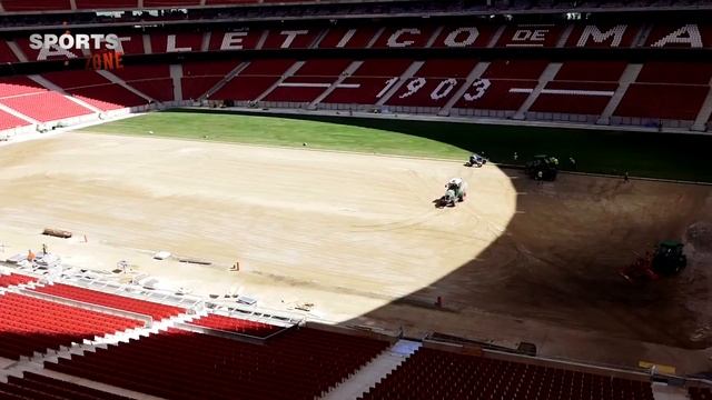 Новый Стадион Атлетико Мадрид смотреть онлайн