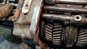 разборка кпп. газель cummins2.8.