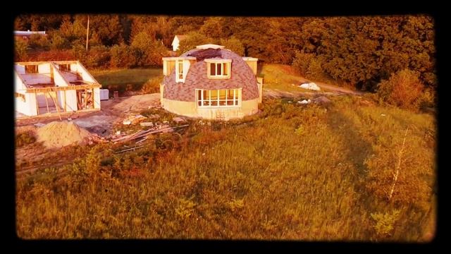 Купольний дом с воздуха смотреть онлайн