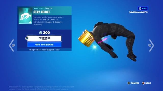 Stay afloat emote is finally here смотреть онлайн