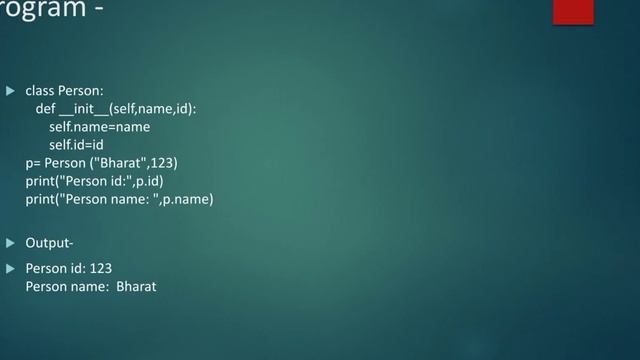 What is self parameter in python |pass keyword in python using object oriented programming| смотреть онлайн