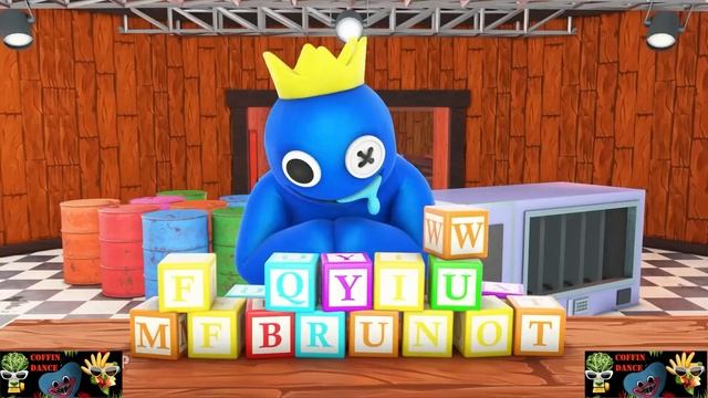 BLUE Exe Have A New FRIEND! Roblox Rainbow Friends COFFIN DANCE Compilation смотреть онлайн
