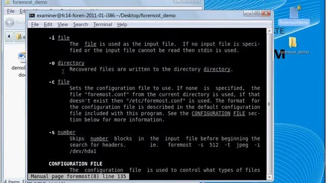 File Carving with Foremost смотреть онлайн