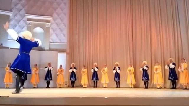 Лезгинский танец (Лекъаг кафт) ГААНТ «Алан» смотреть онлайн