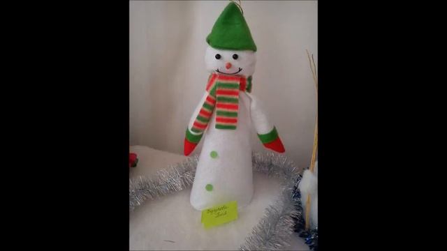 Поделка "СНЕГОВИК" своими руками смотреть онлайн