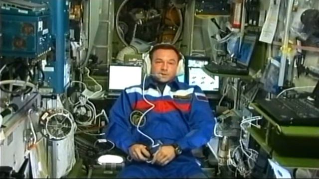 Поздравление с орбиты ЗЭМ РКК "Энергия" смотреть онлайн