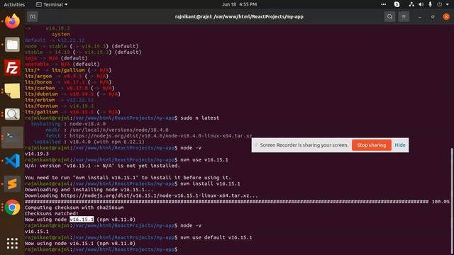 How to switch Node.js versions with NVM смотреть онлайн