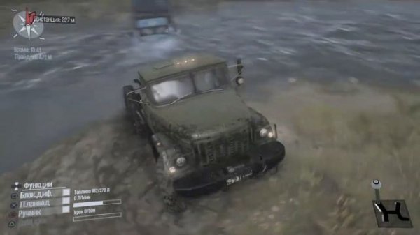 Обзор игры SpinTires: Mudrunner на PS4 стоит ли покупать в 2019