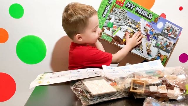 ЛЕГО MINECRAFT / LEGO Minecraft / Лего МАЙНКРАФТ ГОРНОЛЫЖНЫЙ СКЛОН смотреть онлайн