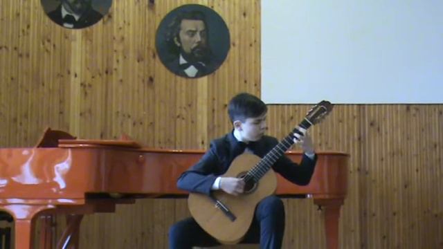 Сордия Кирилл, 4 класс, гитара, Р. н. песня "Вдоль по улице метелица метет", обр. Е. Ларичева смотреть онлайн