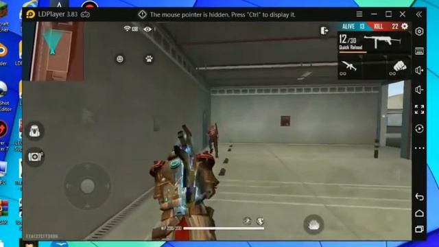 HOW TO INCREASE "Y" OR VERTICAL SENSITIVITY IN FREE FIRE || LD PLAYER EMULATOR || смотреть онлайн