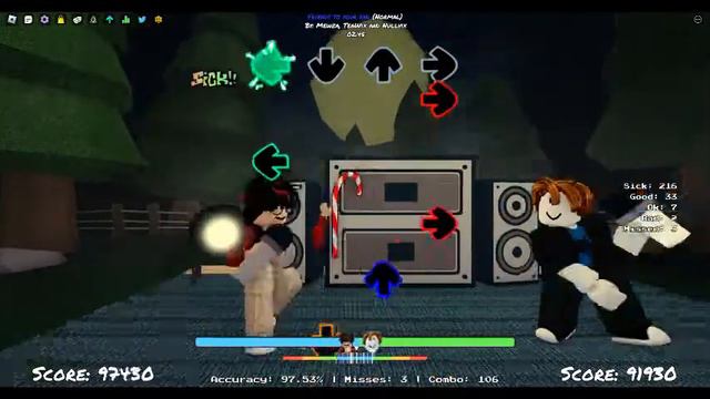 1v1ing a nice slender in roblox funky friday смотреть онлайн