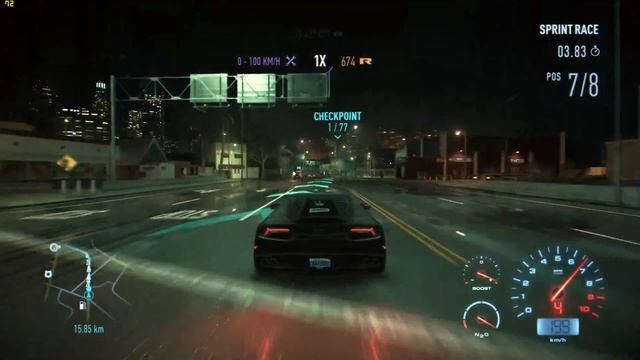 NFS 2015 on AMD Ryzen 1500X смотреть онлайн