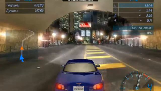 Прохождение Need For Speed Underground Часть 1 смотреть онлайн