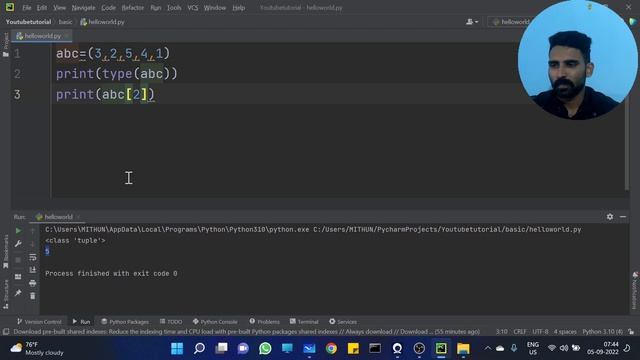 Part 22 | Python Tuple | Python Malayalam Tutorial Series смотреть онлайн
