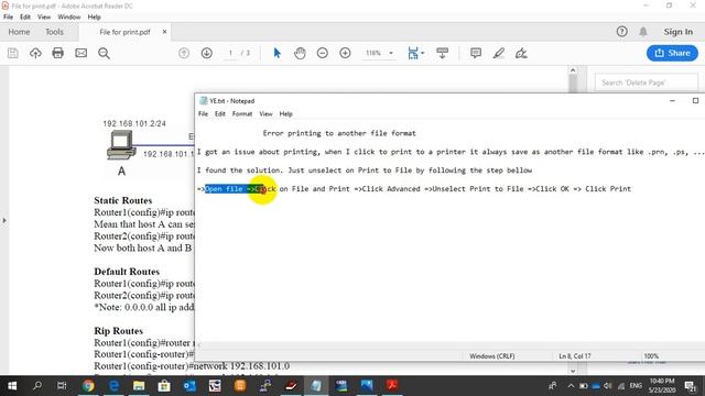 Always save to a file .prn when print documents смотреть онлайн